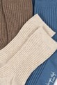 Konges Sløjd șosete copii 3 PACK RIB SOCKS 3-pack KS103656.9BYA albastru AW25