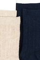Konges Sløjd skarpetki dziecięce 2 PACK PONTELLE SOCKS 2-pack KS103645.9BYA granatowy AW25