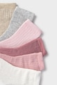 Mayoral Newborn skarpety dziecięce 6-pack 9918.1D.Newborn.9BYA różowy AW25