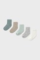 Mayoral Newborn skarpety dziecięce 6-pack zielony 9918.1D.Newborn.9BYA