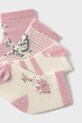 Mayoral Newborn skarpetki dziecięce 4-pack 9921.2F.Newborn.9BYA różowy AW25