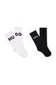 Παιδικές κάλτσες HUGO 2-pack μαύρο G00562