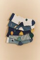 Liewood skarpetki dziecięce Silas Socks 3-Pack 3-pack LW20014.9BYA niebieski AW25