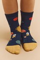 Chłopiec Liewood skarpetki dziecięce Silas Socks 3-Pack 3-pack LW20014.9BYA granatowy
