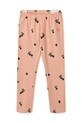 Liewood legginsy dziecięce Marie Printed Leggings wzorzyste pomarańczowy LW20359.9BYA
