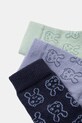 United Colors of Benetton skarpetki niemowlęce 3-pack 6AO3A7007.W.seasonal granatowy AW25