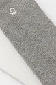 United Colors of Benetton skarpetki dziecięce 2-pack 6AO50702A.G.reproposed szary AW25