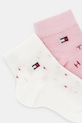 Tommy Hilfiger skarpetki dziecięce 2-pack 701236335.9BYA różowy AW25