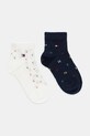 Tommy Hilfiger skarpetki dziecięce 2-pack granatowy 701236335.9BYA