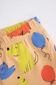 Chłopiec Coccodrillo legginsy dziecięce z bawełną ZC5122102BBN beżowy