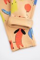 Coccodrillo legginsy dziecięce z bawełną beżowy ZC5122102BBN