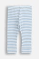 Coccodrillo legginsy bawełniane niemowlęce ZC5122103BBN niebieski AW25