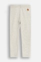 Coccodrillo legginsy bawełniane niemowlęce bawełna szary ZC5122103FBN