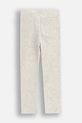Coccodrillo legginsy bawełniane niemowlęce ZC5122103FBN szary AW25