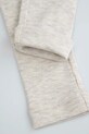 Coccodrillo legginsy bawełniane niemowlęce szary ZC5122103FBN