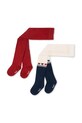 Дитячі колготки Konges Sløjd 2 PACK LUREX TIGHTS 2-pack Для немовлят барвистий KS104171.9BYA