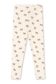 Konges Sløjd leggins din bumbac pentru copii MINNIE PANTS GOTS tricotaj bej KS104378.9BYA