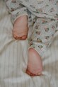 Konges Sløjd legginsy bawełniane dziecięce MINNIE PANTS GOTS KS104378.9BYA