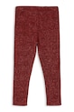Konges Sløjd legginsy dziecięce ROLI PANTS KS104416.9BYA czerwony AW25