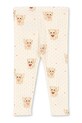 Konges Sløjd legginsy dziecięce MINNIE PANTS GOTS KS105192.9BYA beżowy AW25