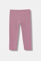 United Colors of Benetton legginsy dziecięce z elastanem różowy 3K1CGF019.P.Seasonal