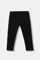United Colors of Benetton legginsy dziecięce z elastanem czarny 3K1CGF019.P.Seasonal