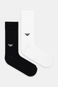 Emporio Armani Underwear skarpetki 2-pack skarpetki długie czarny EM000543.AF17788