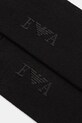 Emporio Armani Underwear skarpetki 2-pack EM000545.AF18175 czarny AW25