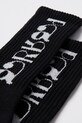 by Parra socks Tokyo logo crew 54270 black AW25