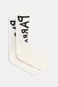 Ponožky by Parra Reversed flag logo crew dlhé ponožky béžová 54455