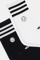 adidas Originals șosete Football CR 2-pack JW2985 alb AW25
