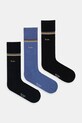 Paul Smith skarpetki 3-pack skarpetki długie czarny M1A.SOCK.TLOGO