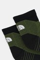 Nogavice z volno The North Face Hiking Quarter NF0A882JFS31 zelena AW25