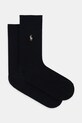 Polo Ralph Lauren skarpetki z dodatkiem wełny skarpetki długie czarny 449P05406