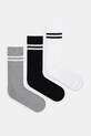 Pepe Jeans skarpetki 3-pack skarpetki długie szary PMU30045