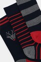 Pepe Jeans skarpetki 3-pack PMU30073 granatowy AW25