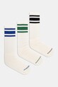 NEIGHBORHOOD skarpetki classic 3pac 3-pack skarpetki długie beżowy 251KWNH.UWM01