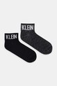 Calvin Klein Jeans skarpetki 2-pack melanż czarny 701236560