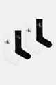 Calvin Klein Jeans skarpetki 4-pack melanż czarny 701235982