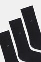 Ponožky Calvin Klein 3-pack 701234208 černá AW25