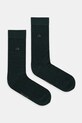Calvin Klein skarpetki 2-pack drobny wzór zielony 701235969