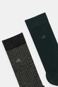 Calvin Klein șosete 2-pack 701235971 verde AW25