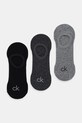 Calvin Klein skarpetki 3-pack skarpetki krótkie szary 701236412