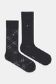 Tommy Hilfiger skarpetki 2-pack wzorzyste czarny 701236310