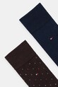 Tommy Hilfiger skarpetki 2-pack 701236311 brązowy AW25