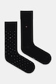 Ponožky Tommy Hilfiger 2-pack dlouhé ponožky černá 701236311
