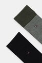 Tommy Hilfiger skarpetki 2-pack 701236313 zielony AW25