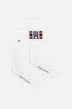 Tommy Hilfiger șosete 2-pack sosete lungi alb 701236320