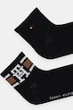Ponožky Tommy Hilfiger 2-pack 701236322 černá AW25
