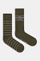 Ponožky Tommy Hilfiger 2-pack dlouhé ponožky zelená 701236634